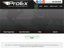 Tablet Screenshot of proex1.com